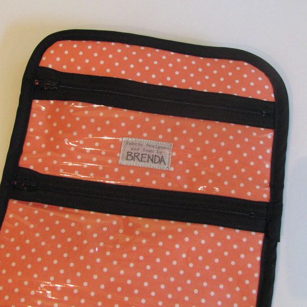 Floral Bliss Jewelry Pouch Close Up 2  by Brenda Zapotosky