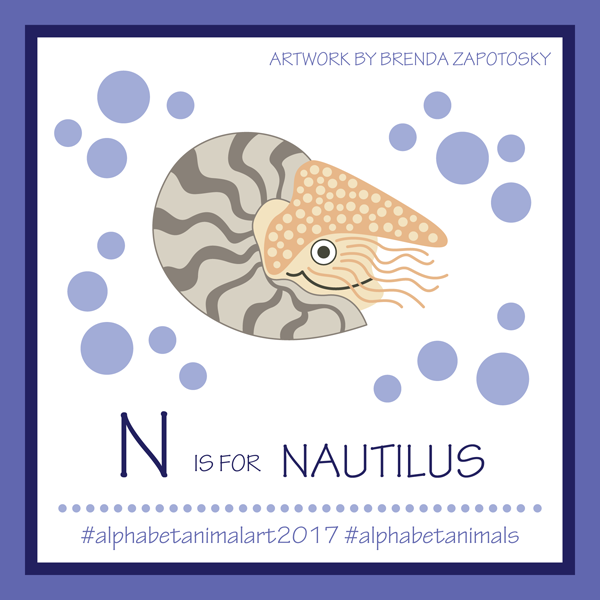 N is for Nautilus by Brenda Zapotosky
