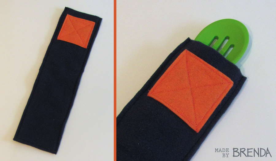 Fleece Spoonholder by Brenda Zapotosky