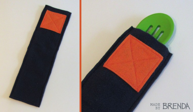 Fleece Spoonholder by Brenda Zapotosky