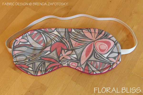 Floral Bliss Eye Mask by Brenda Zapotosky