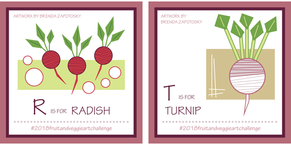 Radish and Turnip by Brenda Zapotosky