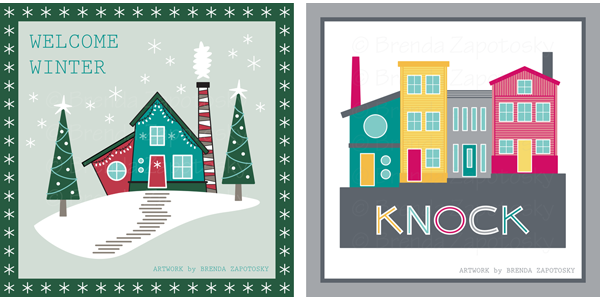 December and January Houses Brenda Zapotosky