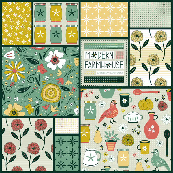 Modern Farmhouse Prairie Collection by Brenda Zapotosky Small WM